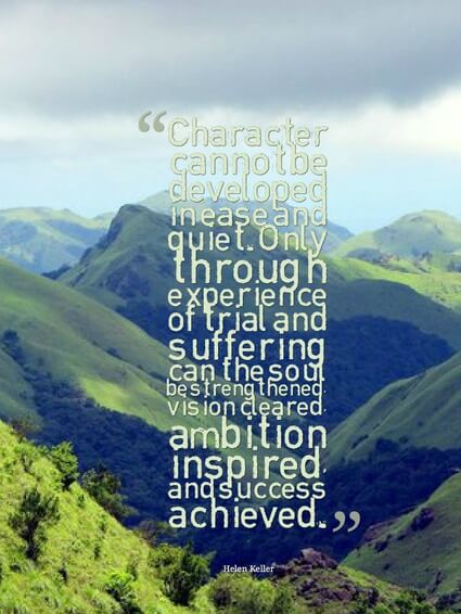 Development of character