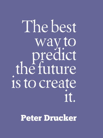 The best way to predict the future