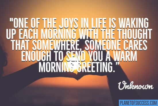 40 Cute Good Morning Quotes for Her - Planet of Success