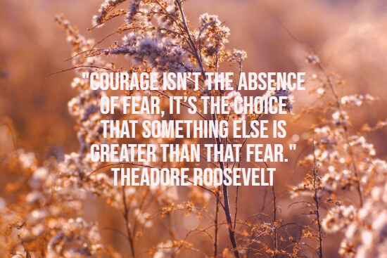 Quote about courage