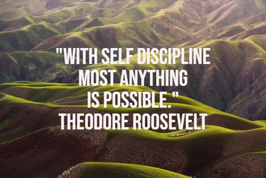 Self-discipline quote