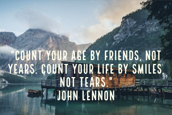 Wise John Lennon quote