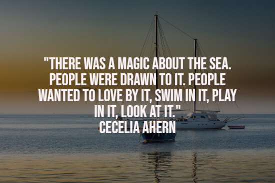 Quote about the sea