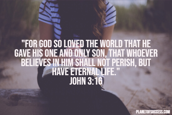 For God so loved the world