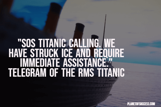 Famous Titanic quotes 1