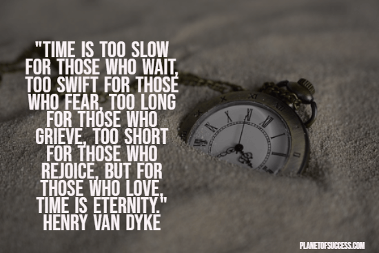 Beautiful quote about time