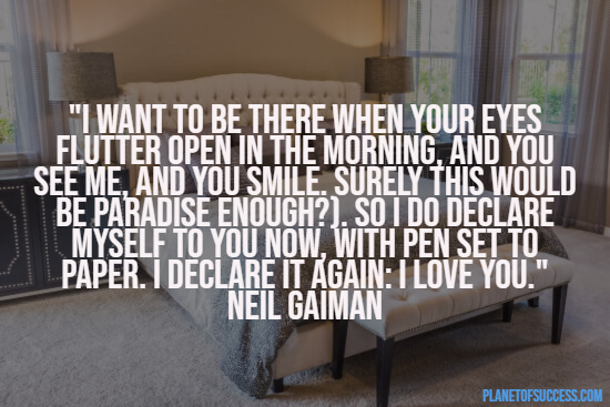 Good morning love quote