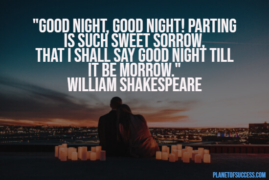 Quote about having a good night