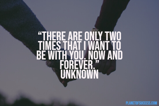 Being with you forever