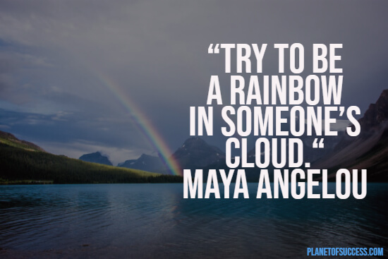Becoming a rainbow quote