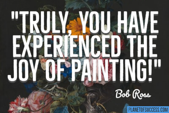 The joy of painting