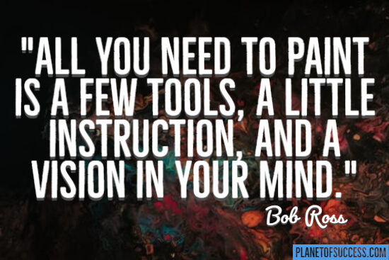 A vision in your mind