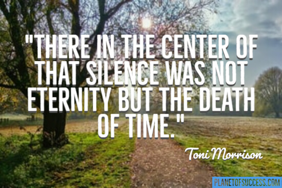 The center of that silence