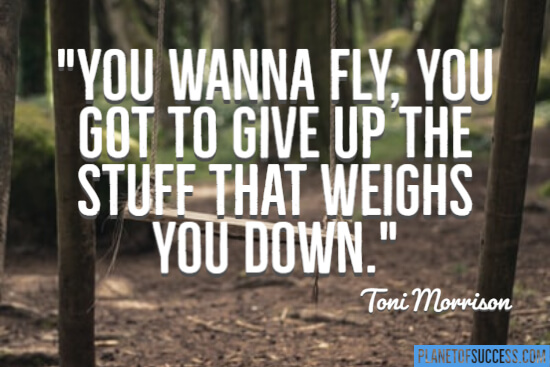 The stuff that weighs you down