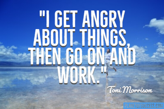 I get angry about things